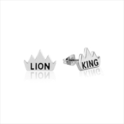 Buy Disney The Lion King Crown Stud Earrings