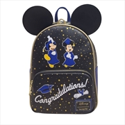 Buy Loungefly Disney - Mickey & Minnie Graduation US Exclusive Mini Backpack [RS]