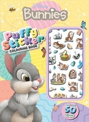 Buy Disney Bunnies Puffy Sticker Colouring Book