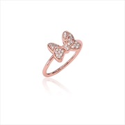 Buy Minnie Mouse Crystal Bow Ring - Size 6