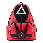 Buy Loungefly Squid Game - Triangle Guard US Exclusive Cosplay Mini Backpack [RS]