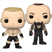 Buy WWE - Brock Lesnar & Undertaker Pop! 2-Pack