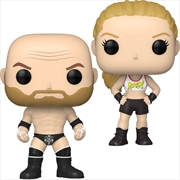Buy WWE - Rhonda Rousey & Triple H Pop! 2-Pack