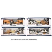 Buy Farm Animals 4 Cows & Sheep with Figure & accessories assorted (Sent At Random)