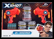 Buy Zuru XSHOT Excel - Micro Twin Pk Dart Blasters inc 8 Darts