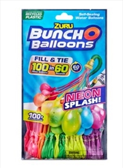 Buy Zuru: Bunch O Balloons Neon Splash 3pk Foilbag