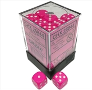 Buy Chessex 12mm D6 Dice Block Opaque Pink/White 