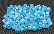Buy Chessex 12mm D6 Dice Block Sky/Silver (Luminary Effect)