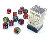 Buy Chessex: CHX 27759 Nebula 16mm d6 Primary/Blue Luminary Block (12)