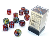 Buy Chessex 16mm D6 Dice Block Nebula Primary/Blue (Luminary Effect)
