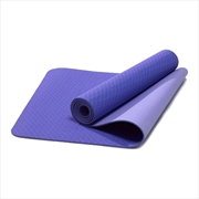 Buy VERPEAK TPE Yoga Mat Dual Color (Lavender) with Yoga Bag and Strap - FT-MT-101-ATC