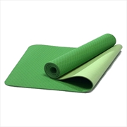 Buy VERPEAK TPE Yoga Mat Dual Color (Lime) with Yoga Bag and Strap - FT-MT-104-ATC