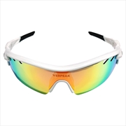 Buy VERPEAK Sport Sunglasses Type 1 (White frame with black end tip) VP-SS-101-PB