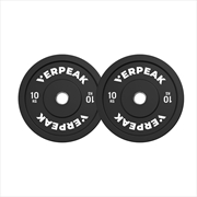 Buy VERPEAK Black Bumper Weight Plates-Olympic (10kgx2) VP-WP-101-FP / VP-WP-101-LX