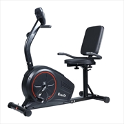 Buy Everfit Magnetic Recumbent Exercise Bike Fitness Trainer Home Gym Equipment Black