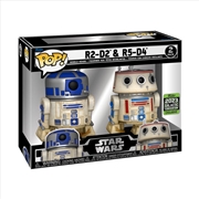 Buy Star Wars - R2-D2 & R5-D4 STAR WARS CELEBRATION 2023 Exclusive Pop! Vinyl 2-Pack [RS]