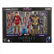 Buy Marvel Legends Series: Infinity Saga - Iron Man and Thanos Action Figure 2pk
