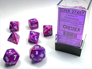 Buy Chessex Polyhedral 7-Die Set Festive Violet/White