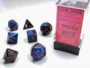 Buy Chessex Polyhedral 7-Die Set Gemini Black-Starlight/Red