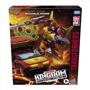 Buy Transformers War for Cybertron Kingdom: Commander Class - Rodimus Prime (WFC-K29)