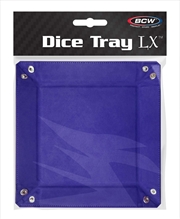 Buy BCW Dice Tray LX Square Blue