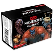 Buy D&D Dungeons & Dragons Spellbook Cards Monster Cards Challenge 0-5
