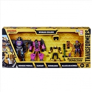 Buy Transformers War for Cybertron Trilogy: Buzzworthy Bumblebee - Worlds Collide 4pk Action Figures