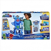 Buy PJ Masks Deluxe Battle HQ Preschool Toy, Headquarters Playset with 2 Action Figures and Vehicle