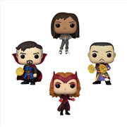 Buy Doctor Strange 2: Multiverse of Madness - US Exclusive Pop! 4-Pack [RS]