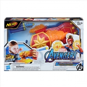 Buy Nerf Power Moves: Marvel Avengers Captain Marvel Photon Blast Gauntlet