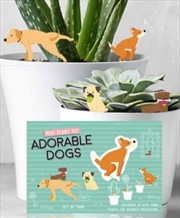 Buy Adorable Dogs Plant Markers