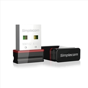 Buy Simplecom NW102 N150 2.4GHz 802.11n Nano USB2.0 WiFi Wireless Adapter