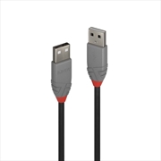 Buy Lindy 2m Usb2 A-A, Anthra Line