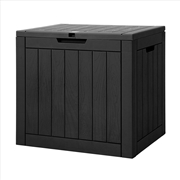 Buy Gardeon 118L Outdoor Storage Box Black