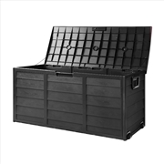 Buy Gardeon 290L Outdoor Storage Box – All Black
