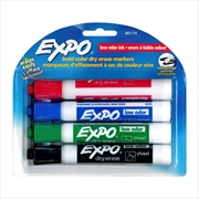 Buy Expo White Board Marker Chisel Tip Assorted Colors in Box of 4