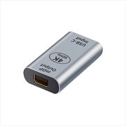 Buy Astrotek USB-C to Mini DP DisplayPort Female to Female Adapter - support 4K@60Hz