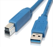 Buy Astrotek USB 3.0 Printer Cable 1m - Type A Male to Type B Male Blue