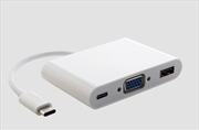 Buy Astrotek Thunderbolt USB 3.1 Type C (USB-C) to VGA + USB + Card Reader 