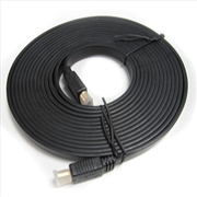 Buy 8Ware High Speed HDMI Flat Cable 5m 24K Gold Plated Male Connectors 1080p