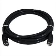 Buy 8WARE Cat6a UTP Ethernet Cable 1m Snagless Black