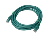Buy 8WARE Cat6a UTP Ethernet Cable 3m Snagless Green