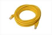 Buy 8WARE Cat6a UTP Ethernet Cable 5m Snagless Yellow