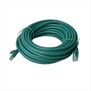 Buy 8WARE CAT6A UTP Ethernet Cable Snagless - 15M, Green