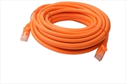 Buy 8WARE CAT6A UTP Ethernet Cable Snagless - 10M, Orange