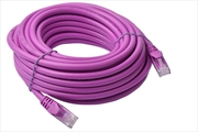 Buy 8WARE CAT6A UTP Ethernet Cable Snagless - 10M, Purple