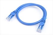 Buy 8WARE CAT6A UTP Ethernet Cable Snagless - 50cm, Blue