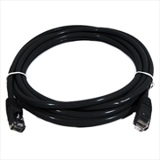 Buy 8WARE CAT6A UTP Ethernet Cable Snagless - 50cm, Black