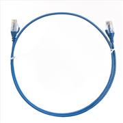 Buy 2m CAT6 Ultra Thin LSZH Ethernet Network Cable | Blue