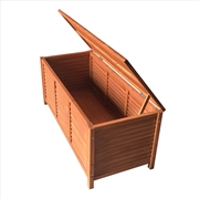 Buy Gardeon Outdoor Fir Wooden Storage Bench - Natural